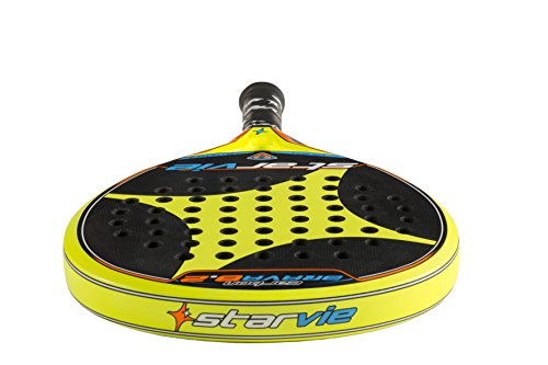 StarVie Brava 8.2 Pala de pádel, Unisex Adulto, Amarillo, 360 Gramos