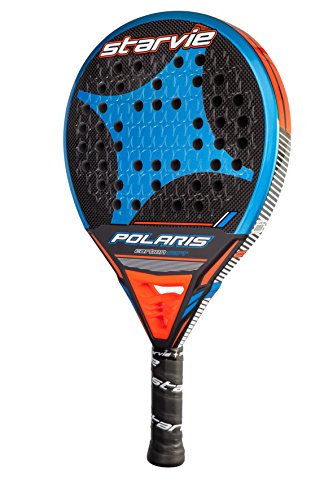 StarVie Polaris Carbon Soft Pala de Pádel, Unisex Adulto, Azul, 360 gr
