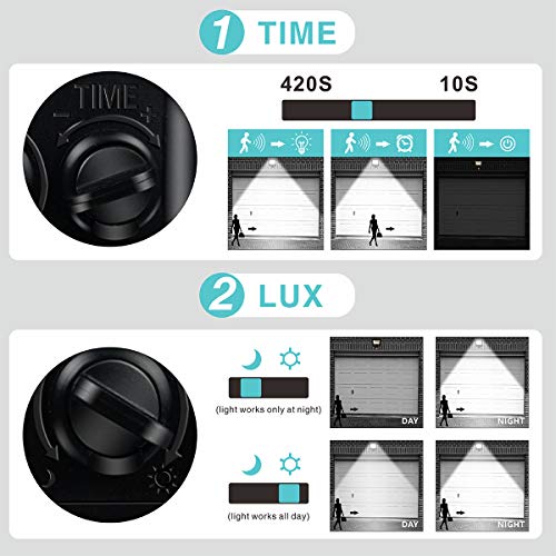 STASUN 30W Foco led exterior con Sensor Movimiento de alto brillo 2700lm Proyector led exterior de impermeable IP65 Iluminación led de seguridad luz led para Patio Jardín Camino