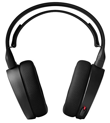 SteelSeries Arctis 5 Auriculares De Juego, Iluminados por RGB, DTS Headphone:X V2.0 Surround para Pc Y Playstation 4, Negro