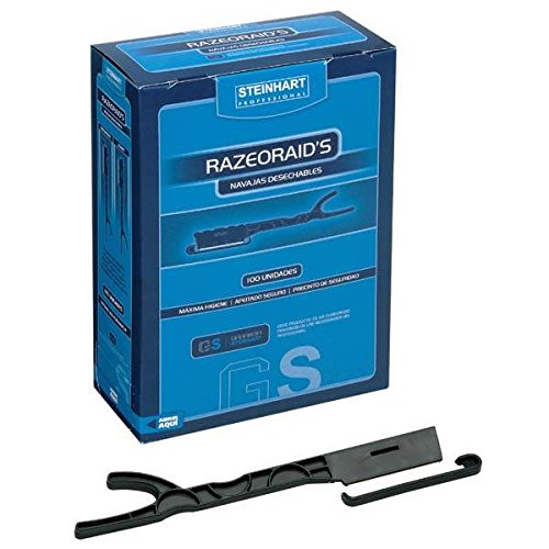 Steinhart, Estuche para navajas, cuchillas y maquinillas de afeitar (100 Unidades) - 590 gr.