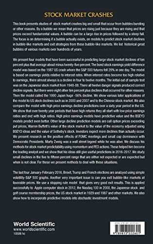 Stock Market Crashes: Predictable and Unpredictable and What to do About Them: 13 (World Scientific Series in Finance)