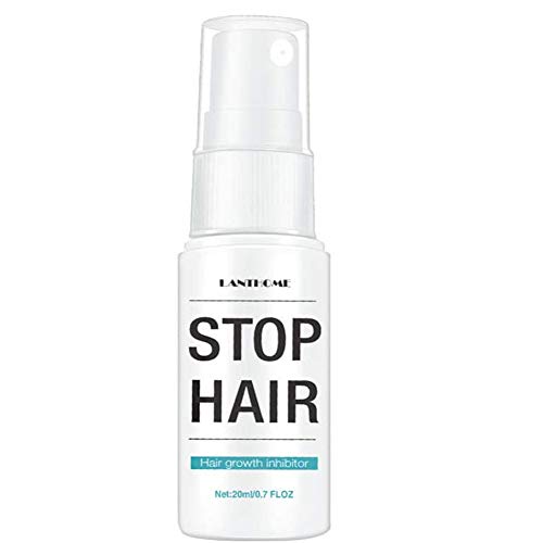 Stop Hair Growth Spray, ORCCAC depilación suave e hidratante suave para piernas brazo cuerpo unisex 20 ml (2PCS)