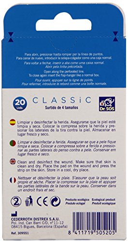 Strips dr.sos pe piel srtdo.20u