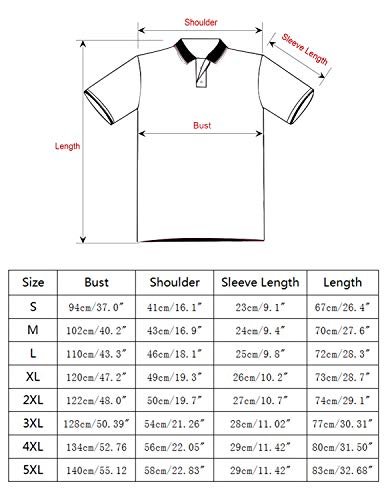 STTLZMC Polo para Hombre de Manga Corta Casual Moda Algodón Camisas Cuello en Contraste Golf Tennis,Negro,XL