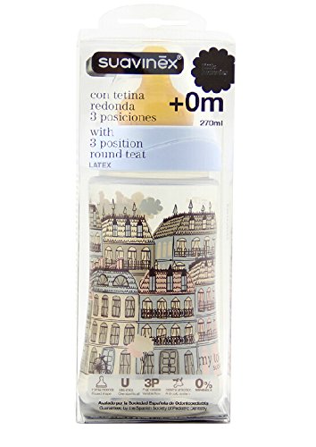 Suavinex - Biberones de Boca Ancha 270 ml (varios modelos) , color/modelo surtido