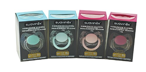Suavinex - Chupete Tetina Silicona Premium Fisiolo de 4 meses