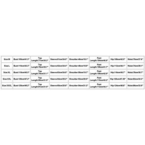 Subfamily Conjunto de Pantalones de Suéter con Cremallera y Paneles de Manga Larga con Bolsillo para Hombres, Patchwork Cremallera Sudadera Top Pantalones Conjuntos Traje Deportivo Chándal Naranja L