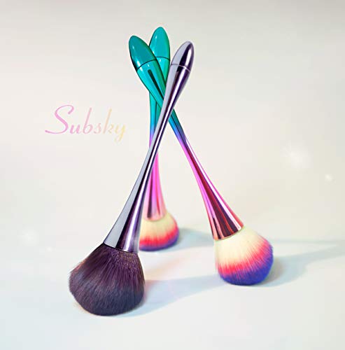 Subsky Brocha de maquillaje,Brochas para Colorete, Pincel de maquillaje profesional corrector en polvo