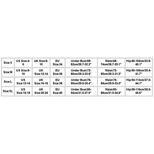 SUCES bademode - Conjunto de Bikini y bañador para Mujer borgoña S