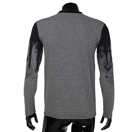 Sudadera Hombres Patchwork Slim Fit Hoodie OtoñO Moda Outwear Nueva Blusa Adolescente Top 2020 Sudadera