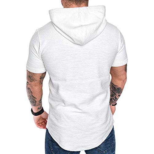 Sudaderas con Capucha para Hombre Cosy Chaqueta Deportiva Sudadera con Cremallera Completa Hoodie Casual Jerséis Top Blouse