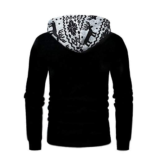 Sudaderas con Capucha para Hombre Cosy Chaqueta Deportiva Sudadera con Cremallera Completa Hoodie Casual Jerséis Top Blouse ¡Caliente!