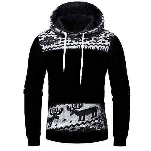 Sudaderas con Capucha para Hombre Cosy Chaqueta Deportiva Sudadera con Cremallera Completa Hoodie Casual Jerséis Top Blouse ¡Caliente!