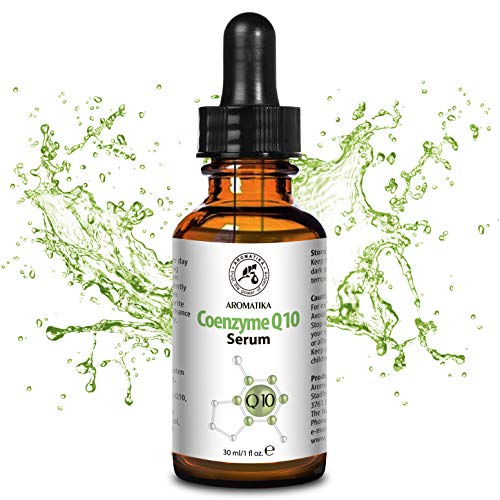 Suero de Coenzima Q10 para Cuidado del Rostro y la Piel 30ml con Coenzima Pura para Todo Ttipo de Piel - Suero Antienvejecimiento - Coenzima Q10