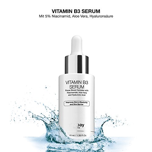 Suero de vitamina B3 40ml - cuidado antienvejecimiento + niacinamida - contra el acné y las arrugas