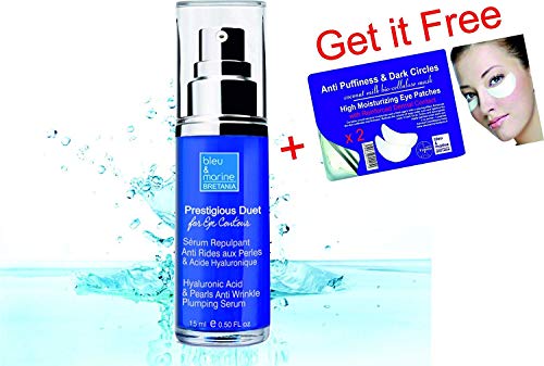 Suero Lift Anti Arrugas Contorno de Ojos con Argireline 10% (efecto botox), Ácido Hialuronico y Vitaminas E & A (RETINOL) 15 ml