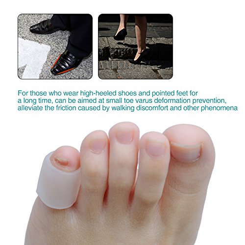 Sumifun 12 Piezas Protector de Dedos, Protector Dedos Pie, Previene Callos y Ampollas Silicona Pies Previene, Para Hombres y Mujeres