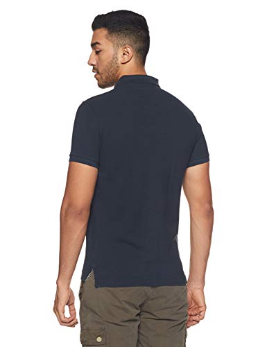 Superdry Classic Pique S/S Polo, Azul (Eclipse Navy 98T), M para Hombre