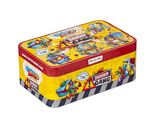 SuperZings- Tin Danger Gang Figuras Coleccionables, Color surtido, única (Magic Box Toys PSZSD48TINN11)