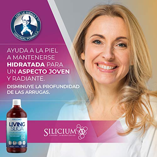 Suplemento potenciador COLAGENO | Fortalece tu sistema inmune | Mantiene y refuerza las defensas | Silicio Orgánico Liquido | Suplemento ideal para Piel, Pelo y Uñas, Músculos, Huesos y Articulaciones