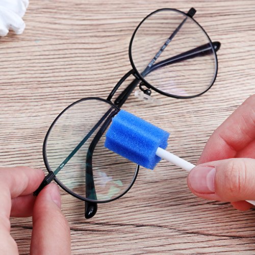 SUPVOX 100 esponjas desechables para el cuidado de la boca, esponja de limpieza de dientes