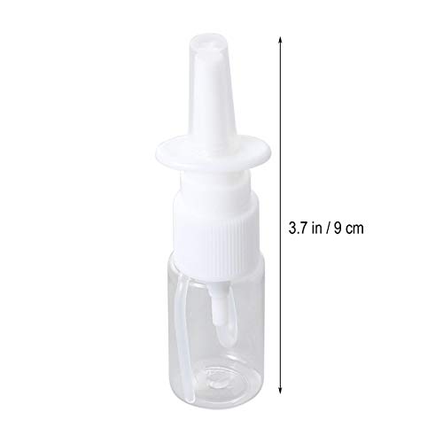 SUPVOX Botella de Spray Nasal Recargable de 5 Piezas pulverizadores de Niebla de plástico atomizadores 10 ml