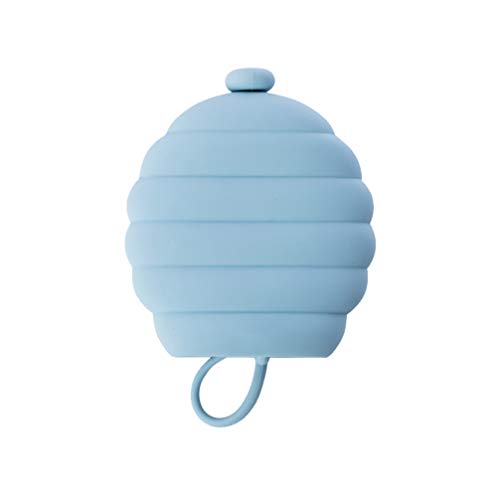 SUPVOX Monedero de Silicona Caja de Llaves portátil Linda Forma de Olla de Miel Llavero Llavero Regalo de Fiesta de Navidad para Mujeres niñas