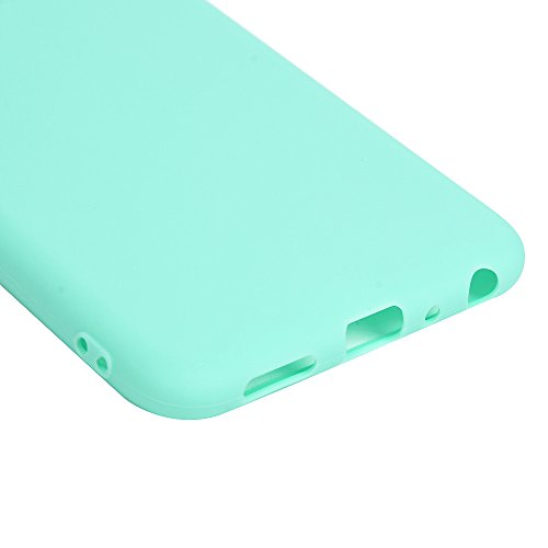 SUPWALL 3 Unidades Funda Silicona para Huawei P Smart, Flexible Cascara Ultrafina Suave, Case Anti-Rasguño y Resistente Huellas, Premium Gel TPU Cover Goma - Rosa + Rojo + Verde Menta
