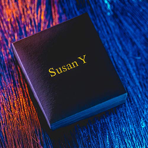 Susan Y Regalos día de la Madre Collar Mujer Dulce corazón Collar Mujer corazón con Cristales de Swarovski Joyas para niñas Madre Aniversario Ella día de San valentín