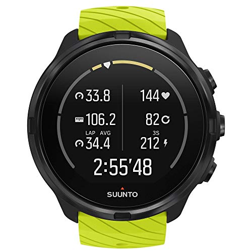 Suunto 9 Reloj deportivo GPS con batería de larga duración y medición del ritmo cardiaco en la muñeca
