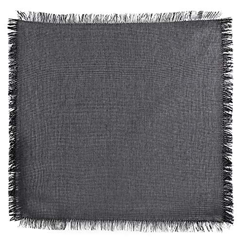 Sweet Needle - Juego de 12 agujas de tejer con flecos, color negro