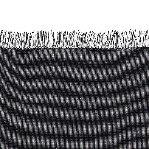 Sweet Needle - Juego de 12 agujas de tejer con flecos, color negro