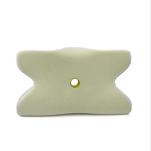 SXJC Almohadas Ergonómicas De Cama Ortopédica con Funda Extraíble Almohada Cervical En Forma De Alas De Mariposa Ortopédica Almohada De Extensión De Pestañas