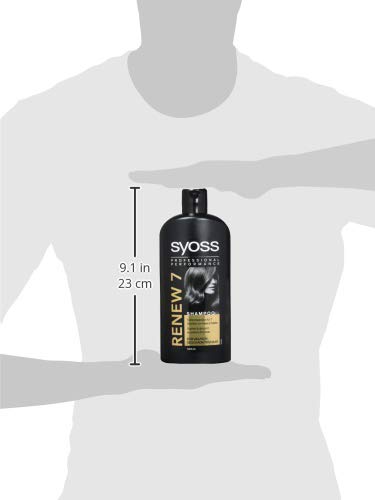 syoss Champú Renew 7 (3 unidades, X 500 ml)