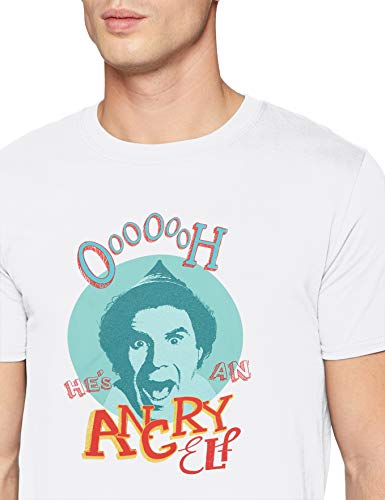 T-Shirt (Unisex-S) Angry Elf (White)