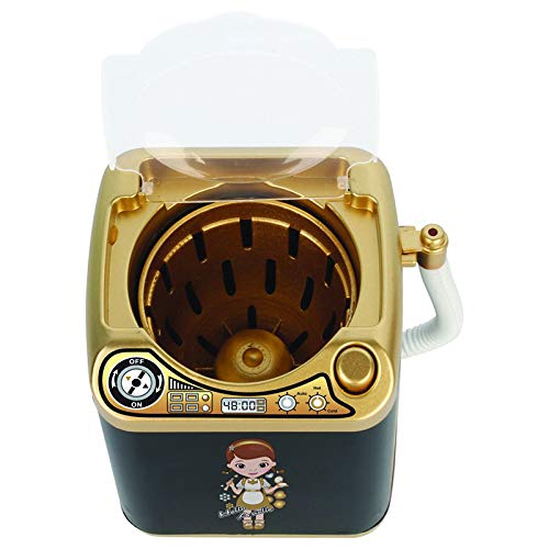 Tabanlly Máquina limpiadora de cepillos, Limpiador de Pinceles de Maquillaje, Lavadora automática Máquina limpiadora de cepillos de Maquillaje para cepillos de Limpieza Polvo de Esponja