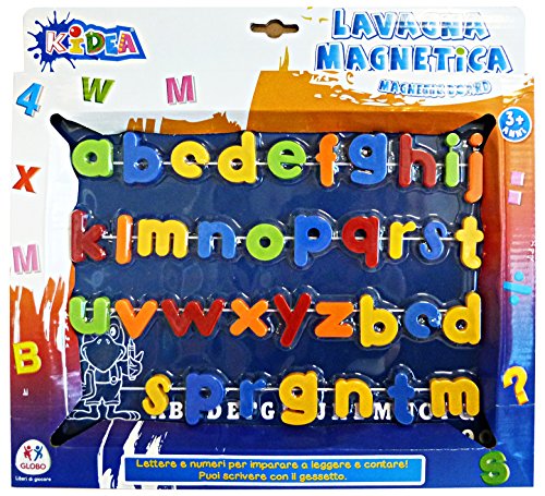 Tablero magnético con letras y números surtidos Kidea de Globo Toys, modelo 30434 3