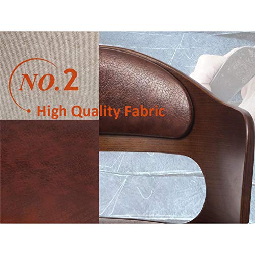 Taburetes Sillas con Rueditas，Silla de Barbero con Gris Tela de Lino Asiento，Altura Regulable 43-53 cm，160kg de Capacidad de Carga，Sillon Barbero con Respaldo para Beauty Salon Kitchen SPA, Taburete