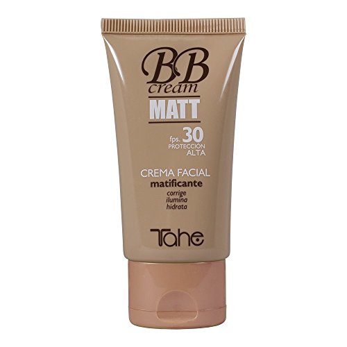 Tahe Bb Cream Matt/Crema Facial Mujer con Color Matificante FPS. 30 - Nº 20, 50 ml