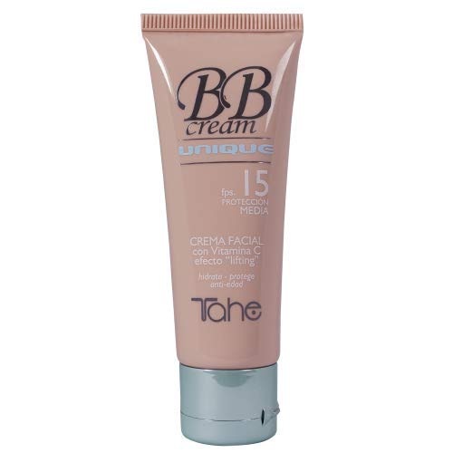 Tahe BB Cream Unique Colour Control Efecto Lifting Hidraa Protege y Disimula Imperfecciones, F.P.S 15, Nº 80, 50 ml