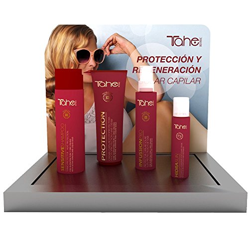 Tahe Botanic Solar Crema Capilar/Crema de Pelo Fotoprotectora Anti Foto-Degradación de la Fibra Capilar, 800 ml