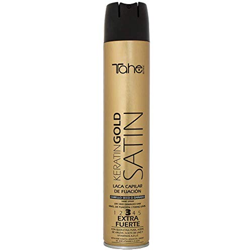 Tahe Gold - Laca de Fijación Satin Keratin - Fijación 3-400 ml