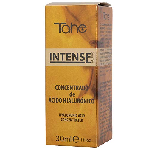 Tahe Intense Concentrado de Ácido Hialurónico Puro y Colágeno Hidratación Potente, Antiarrugas y Regenerador de la Piel, 30 ml