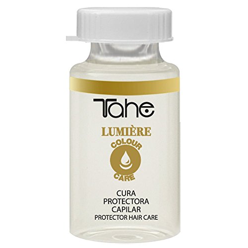 Tahe Lumière Express Cura Protectora del Color Rica en Keratina Triónica y Aceite de Argán, 5 X 10 ml