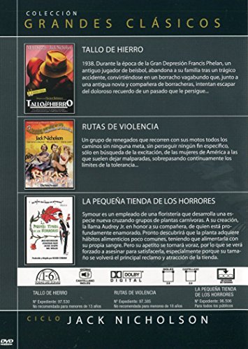 Tallo de hierro / Rutas de violencia / La pequeña tienda de los horrores
