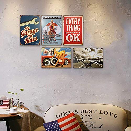 TammieLove Las Palmas Gran Canaria Etiqueta de viaje España placas y letreros al aire libre Divertido cartel de metal 30 x 12 pulgadas