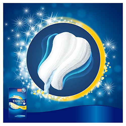 Tampax Pearl Regular aplicador tampones 36 x, suave, se adapta a la forma de tu cuerpo, evita fugas