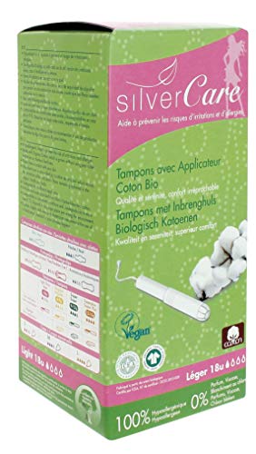 Tampón ligero con aplicador - 100% algodón orgánico