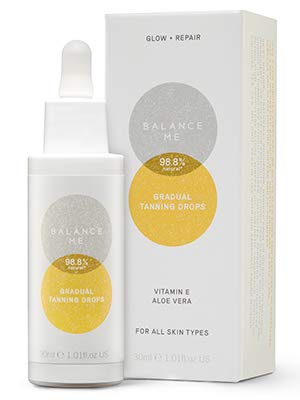 Tanning, Balance Me - Gotas de bronceado graduales